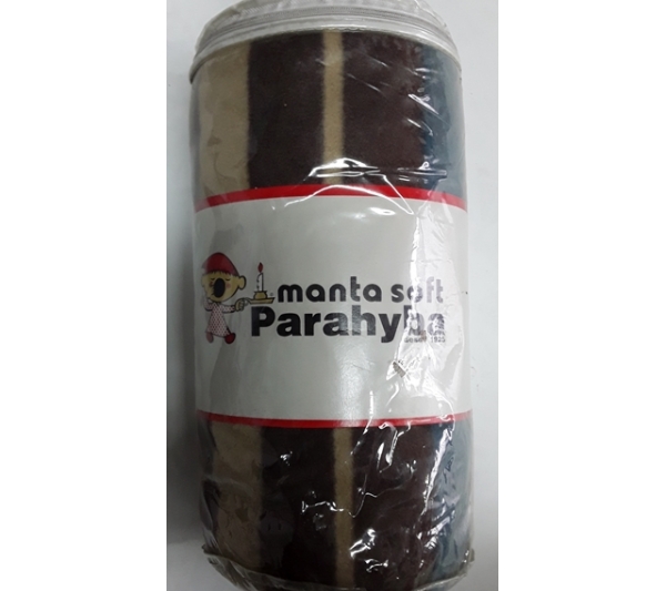Manta soft parahyba solteiro 2,20mx1,50m - 1