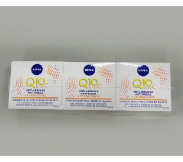 Creme facial antissinais Q10 plus C FPS15 nívea - 1
